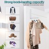 VIAV Design Foldable Over The Door Hooks Hanger Drying Laundry