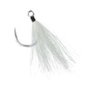 BKK LONEDIABLO White BUCKTAIL Single Lure Hook | 3/0 |