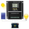 Controlador de Carga Solar MPPT 60A 80A 100A 200A Pantalla
