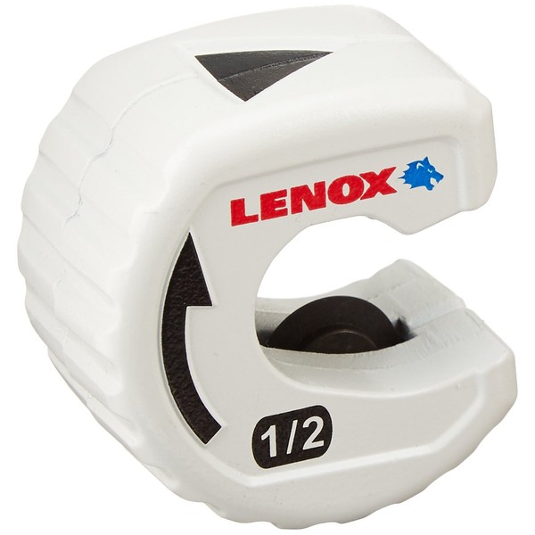 LENOX Tools Tubing Cutter for Tight Spaces, 1/2-inch (14830TS12) , White