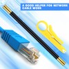 Network Cable Untwist Tool, Engineer Wire Straightener and Wire Stripper