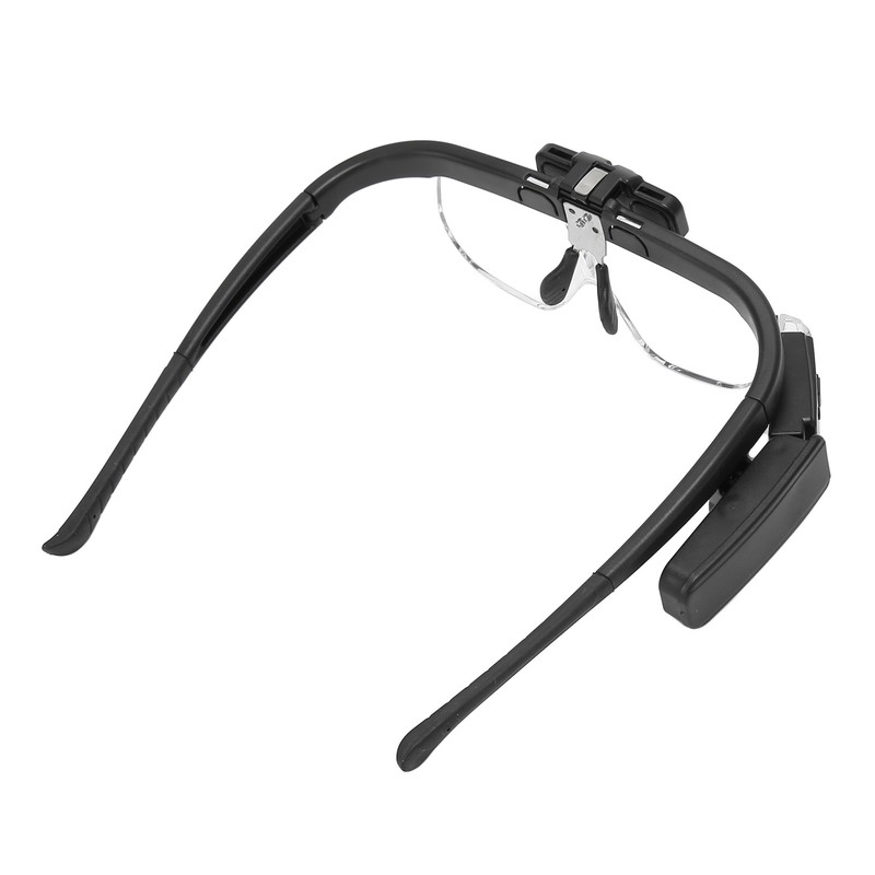 Rechargeable Head Magnifying Glasses with LED Light 2 Detachable Lenses