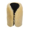 Hollert Lambskin Elbow Pads Black/Yellow (Pack of 1) Joint Protector