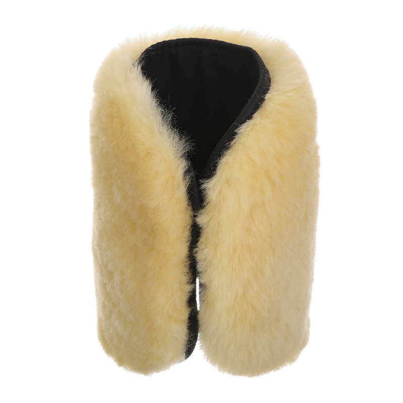 Hollert Lambskin Elbow Pads Black/Yellow (Pack of 1) Joint Protector