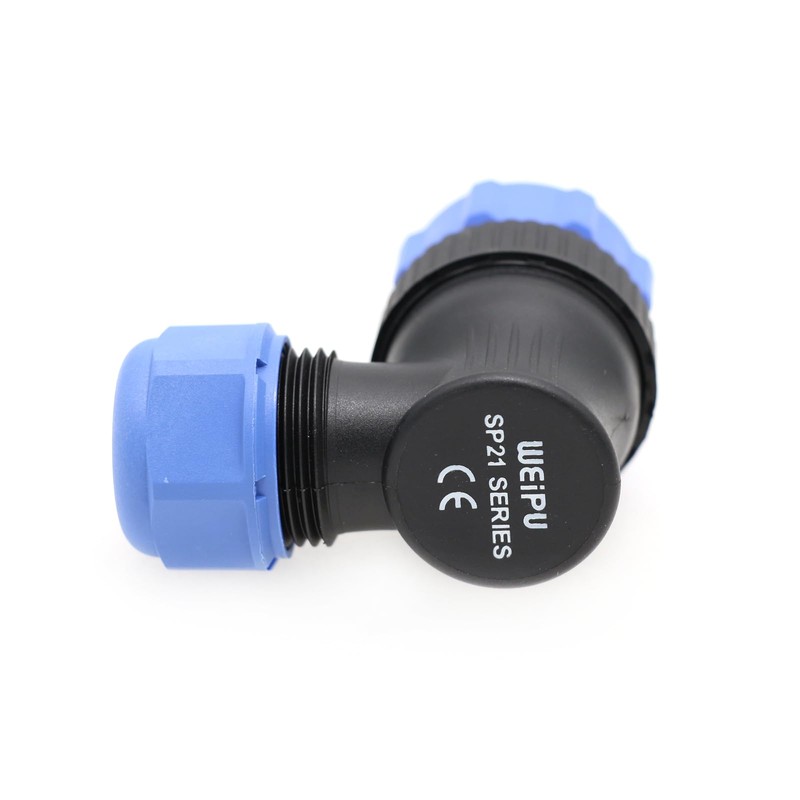 SZRMCC SP21 Connector Right Angle 2 Pin Female 12V 30A
