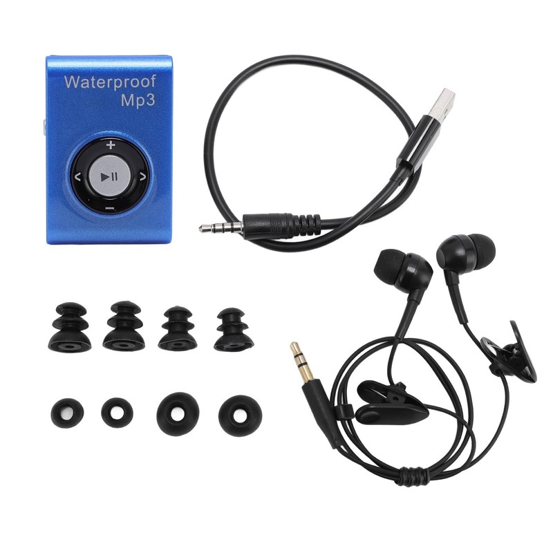 IPX8 Water Proof MP3 Player for Swimming, 8GB Underwater Music