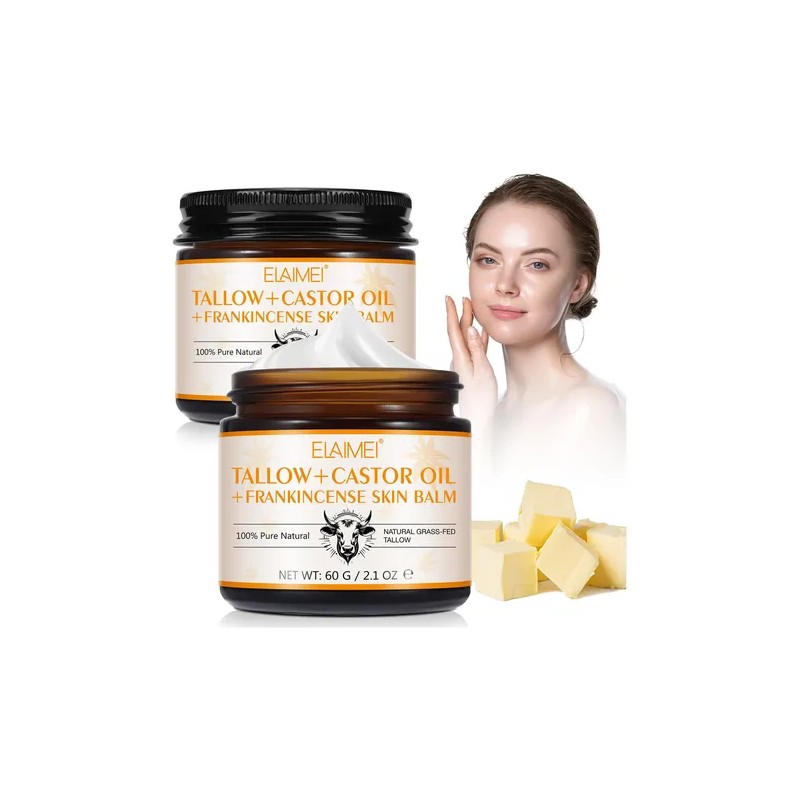 Crema Sebo De Res Con Frankincense Incienso Hidratante Natur