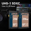 ByteFest SD Card 256GB UHS-I SDXC Memory Card - C10,