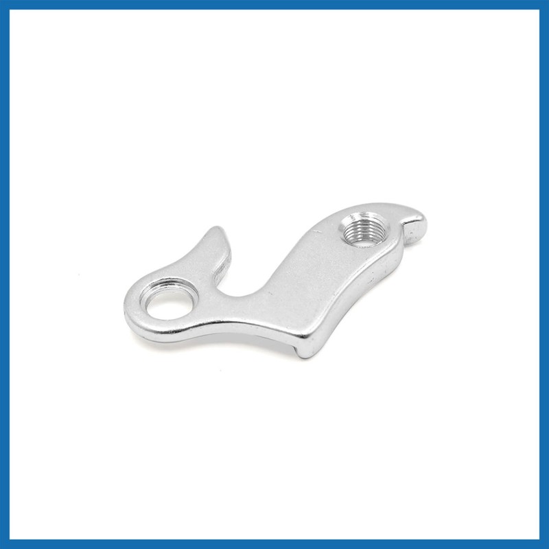 A ABSOPRO Silver Tone Aluminum Alloy Bicycle Derailleur Hanger Tail