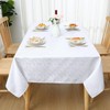 Spotjoy Tablecloth Washable Rectangular 140 x 180 cm Polyester Table