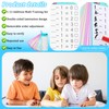 HJZHII Pack of 15 Flashcards with 2 Dry Wipe Markers,