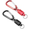 Thumppercy Magnetic Releaser, Carabiner with Hook, Magnet, Load Capacity 8.8