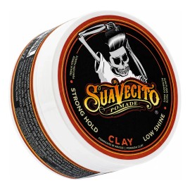 Suavecito Pomade Firme Clay Cera Pomada Para Cabello 65 G