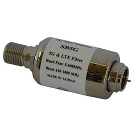 Sky Blue SB5G 5G & LTE Filter Remove Interference on Antenna Signal, Blocks 610-1000 MHz