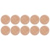 10Pcs Trombone Water Key Spit Valve Cork Pad Instrument Accessory