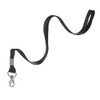 100 x Karteo® ID Covers/with 16 mm Woven Polyester Lanyard