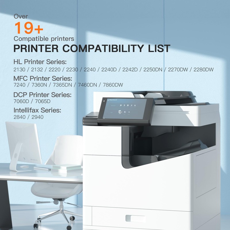 E-Z Ink Compatible Drum Unit (Not Toner) Replacement for Brother