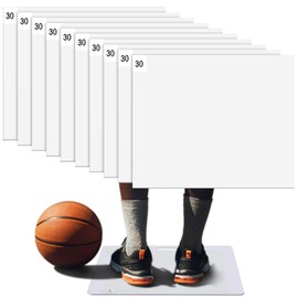 Drydiet 300 Pcs Basketball Sticky Adhesive Mat Replacement Sheets Clean Grip Tacky Floor Mats Replacement Sheet Courtside Basketball Court Accessory for Remove Dust Dirt from Shoe