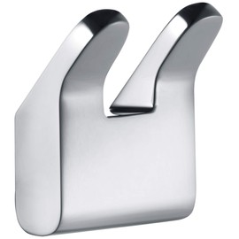 Keuco 12713010000 Handtuchhaken Moll, doppelt verchromt, Silber