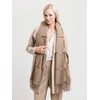 FRAAS Scarf with Checked Pattern - 195 x 65 cm