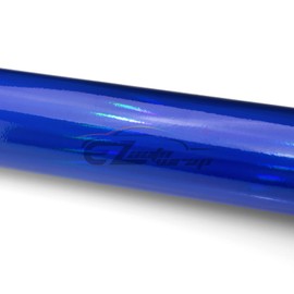 4"x8" (10cmx20cm) Sample Blue Holographic Rainbow Neo Chrome Vinyl Wrap Sticker Decal Film Sheet Free Tool Kit