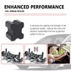 Fahgaer 6PCS Car Coil Spring Spacers, Heavy Duty Rubber Coil