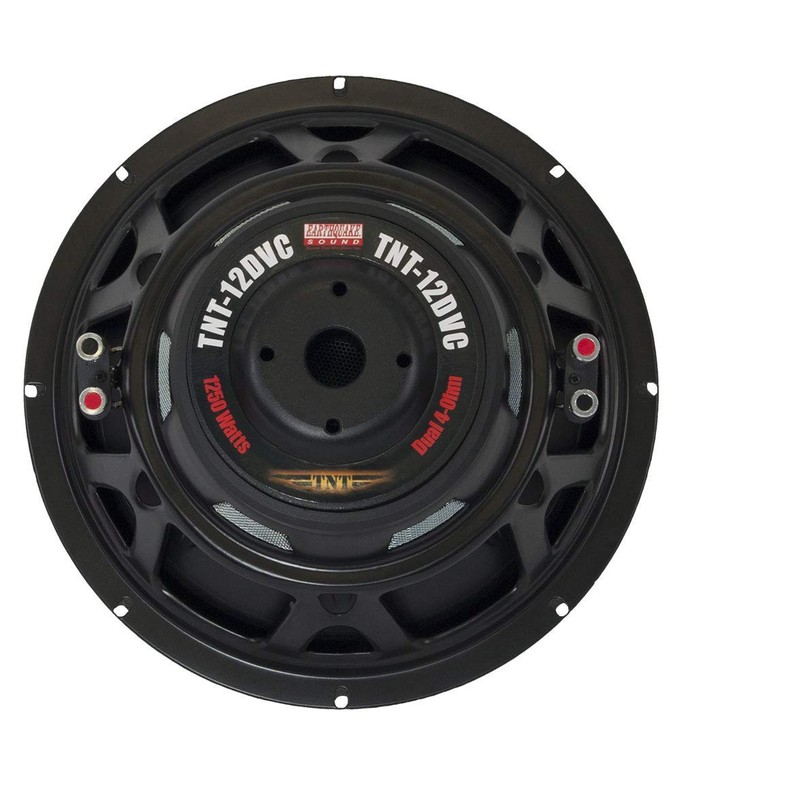 Earthquake Sound TNT-12DVC 12-inch Subwoofer with Dual 4-ohm Voice Coil,