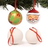 Baker Ross EX5152 Make Your Own Bauble, Ceramic Christmas Arts