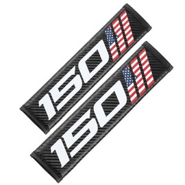 Prestrix Seat Belt Strap Cover Pad, F 150 American USA Flag Cushion，2 PCS