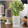 SUPVOX Orchid Pot with Holes Ceramic Orchid Planter for Use