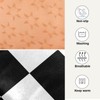 Coikll Checkerboard Pet Bed Pad Soft Dog Bed Mat with