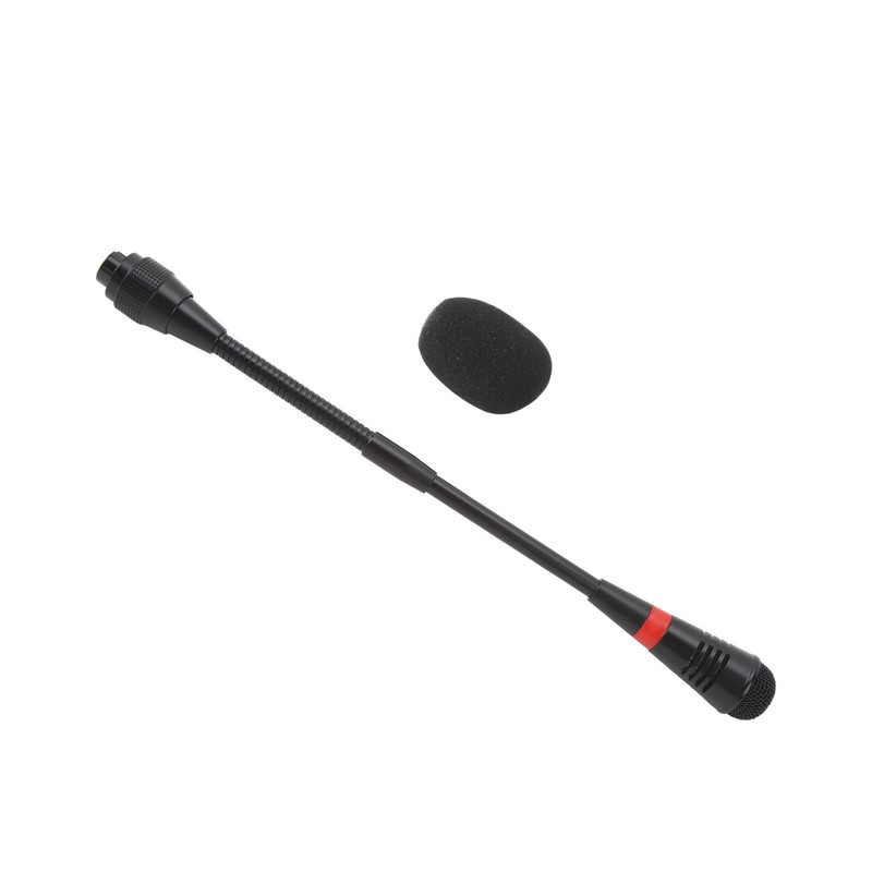 Gooseneck Microphone Clear Sound Transmission 25CM Gooseneck Podium Microphone for