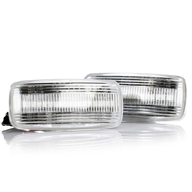 LIGHTDELUX Replacement for 2 x LED side indicators, mudguard indicators