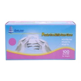 Anelsam Guantes descartables Anelsam Exam color rosa talle PP de nitrilo x 100 unidades