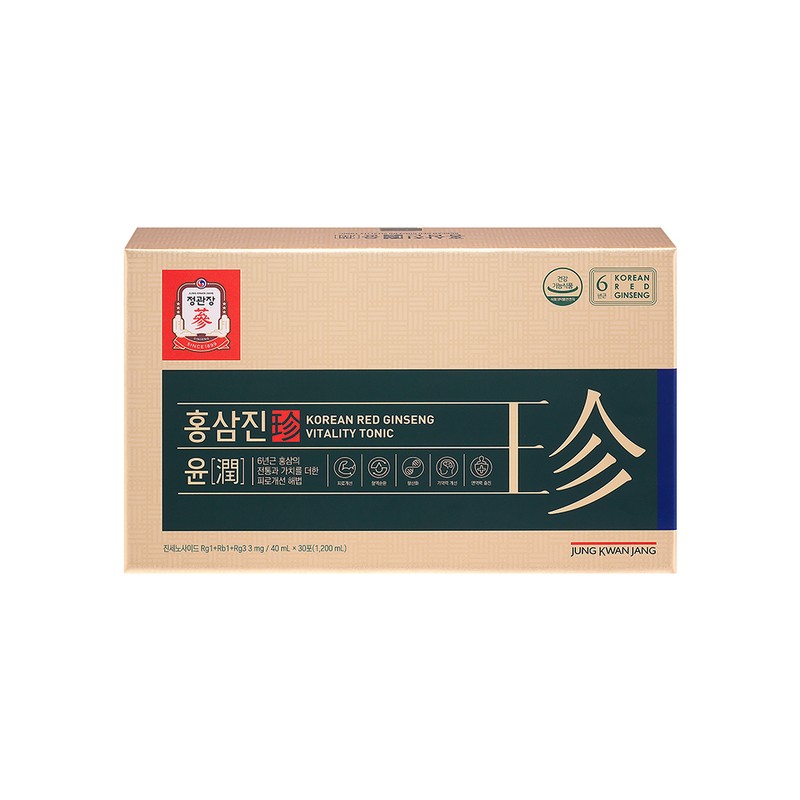 Jeonggwanjang 정관장 홍삼진윤 40ml 30포 Jeonggwanjang Red Ginseng Extract 40ml