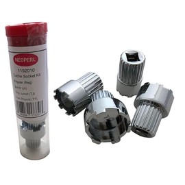 Neoperl Pro Socket Cache Faucet Install Pack Aerator 11 920 10 Hidden Standard Junior Tiny Tom Thumb Size Mounting Service Keys, Chrome
