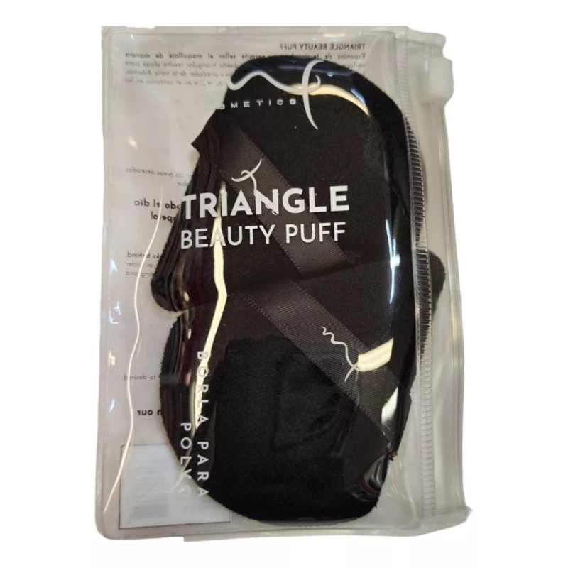 MF Cosmetics Borla Maquillaje Triangular Marifer, Borla Triangulo Color Negro