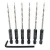 FTG USA Tapered Countersink Drill Bit Set 6 Pc #4