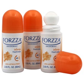 Forzza Roll-on Deodorant Intense Freshness, 3-pack Of 2.03 Oz each, 3 Roll-On Bottles