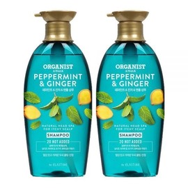 Organist Shampoo Peppermint Dandruff Cooling 500ml 2pcs / 오가니스트 샴푸 페퍼민트 비듬쿨링 500ml 2개