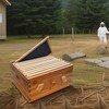10 Frame Langstoth Deep Brood Beehive Box, Bee Box Dipped