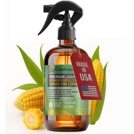 Liquid Power Corn Fertilizer Spray – Ready-to-Use Liquid Plant Food Mist for Corn – Premixed, Easy Application – Fast-Acting Formula for Growth, Roots & Yield – Indoor & Outdoor Use – 8 oz