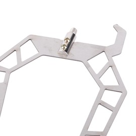 AKLOSIPY Mooring Rope Dock Hook Boat U Type Mooring Rope Threader Stainless Ste Professionally Made It is Convenient to Fasten The el Dock Hook Cable Wire Guider Ship Parking Tool (Normal