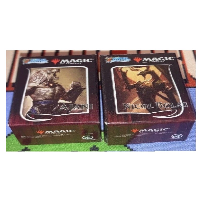 Ajani vs Nicol Bolas Worlds Smallest MTG duel Decks Sealed