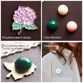 Luna cici 3Pieces Needle Minder for Sewing,Magnetic Needle Keeper for Cross Stitch,Cute Flower Cartoon Pin,Needle Holder for Embroidery,Needlework Storage Accessory, Gift for Cross Stitch Lover-1