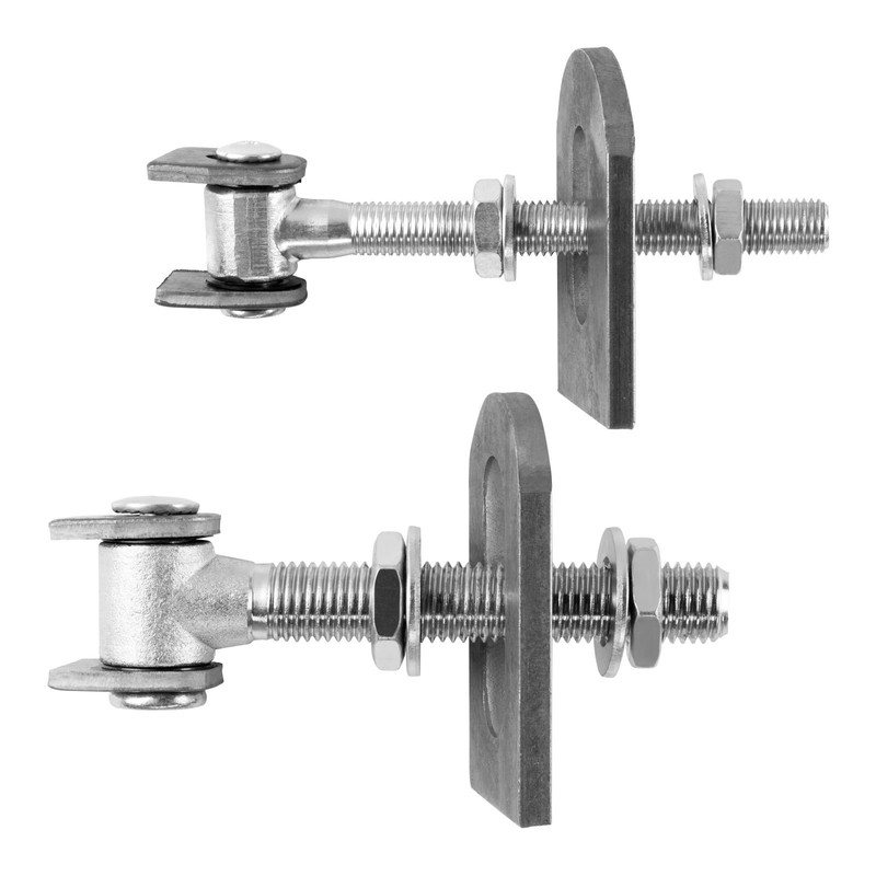 SO-TOOLS® Gate Hinge M18 Open 185 mm with Weld-On Tab