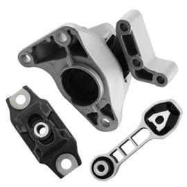 maXpeedingrods 3PCS Engine Motor & Trans Mount Set for Fiat 500 1.4L 2012 2013-2018 68073217AC