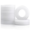 Jeboler Pack of 50 Plastic Washers M5, DIN 125 Nylon