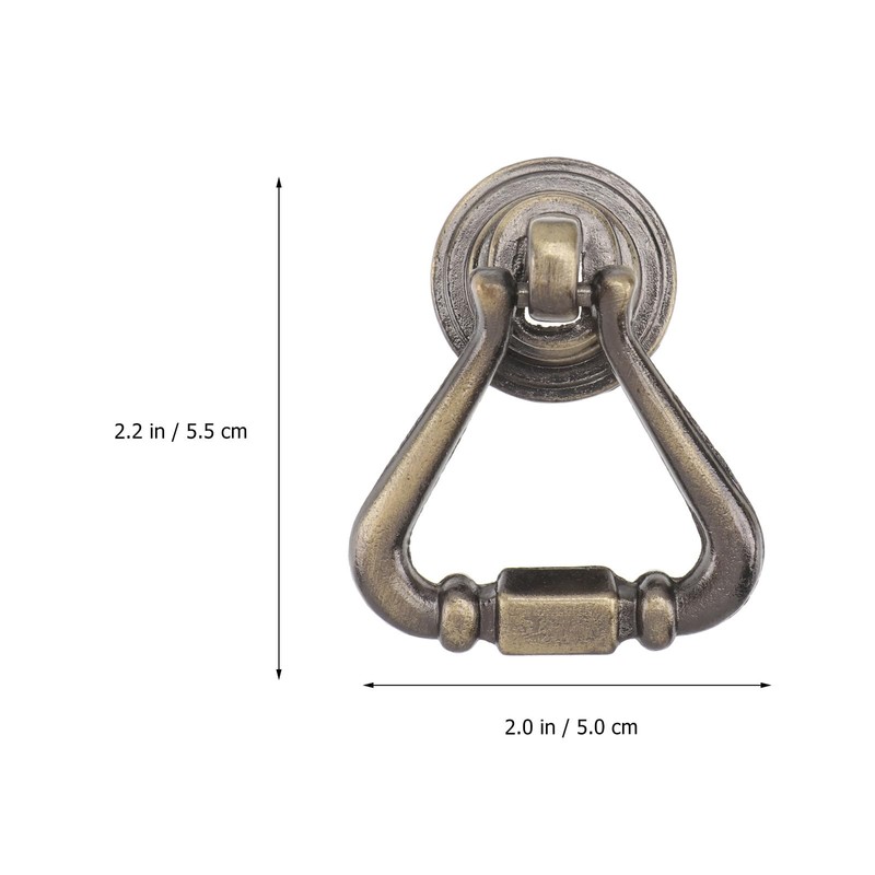 Garneck 2pcs Retro Drawer Pull Handles Cabinet Cupboard Drawer Pull