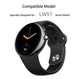 Futanwei for Parsonver Smart Watch LW51 Screen Protector 1.32" [3 Pack] HD Clear Soft PET Film [Anti-Fingerprint] [Anti-Scratch] [Bubble Free] Compatible for Parsonver Smartwatch LW51 Fitness Tracker